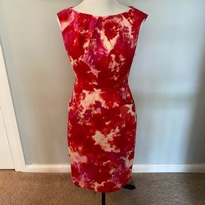 Adrianna Papell Watercolor Dress
